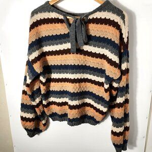 Blue Pepper Multicolor Sweater - Worn Only Once